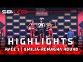 FULL HIGHLIGHTS: Race 1 at Misano 💫 |  2024 #EmiliaRomagnaWorldSBK 🇮🇹