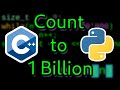Python vs C++ Speed Comparison