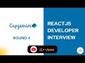 Capgemini - ReactJS  Interview | Frontend Developer | 5+ Years | JavaScript Interview Questions 2022