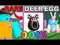 I Got the NEW ULTRA RARE DEER EGG in 99 Nights in the Forest!