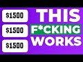 BEST Google Trick That Pays $1500/Day *WORKING* (Make Money Online No Work)