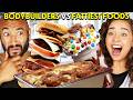 Bodybuilders Eat The World's Fattiest Foods!