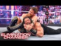 Daniel Bryan shocks Roman Reigns with “Yes!” Lock: WWE Elimination Chamber (WWE Network Exclusive)