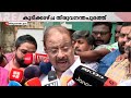 കെ മുരളീധരനെ കണ്ട് കെ സുധാകരന്‍; മുഖ്യമന്ത്രിയെ നേതൃത്വം തീരുമാനിക്കട്ടെയെന്ന് സുധാകരന്‍