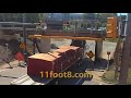 Semi truck loses stacks at the 11foot8+8 bridge