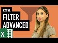 Advanced Filter Excel (And, Or, Between Conditions for Criteria Range)