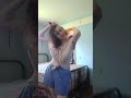 MORNING ROUTINE HAIR BLOWING