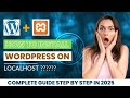 WordPress Localhost | How to Install WordPress on Localhost | Free web hosting