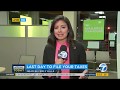 Last Minute Tax Tips from ABC 7 News with CFP David Rae and Reporter Anabel Munoz