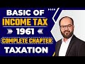 Basics of Income Tax 1961 Complete Chapter | CA Inter Taxation | Define Income Tax | Direct Tax