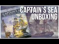 Captain's Sea Unboxing / Legion Wargames - Historical Game - Age of Sail - Mike Nagel