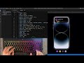 ASMR Programming - Coding IOS (IPhone) Dynamic Music - No Talking