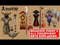 SHADOW FIGHT 2 ALL EQUIPMENT SETS EXPLAINED IN HINDI