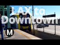 LAX to Downtown LA on Metro. Part III - The ride home. #metro