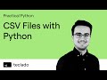 CSV Files with Python — Reading and Writing