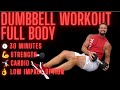 30 Minute Full Body Dumbbell Workout [Warm-Up \u0026 Cool-down Included]