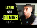 Learn SSR for NEXT.JS in 10 Minutes (Server Side Rendering for beginners)