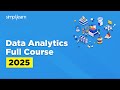 Data Analytics Full Course 2026 | Data Analytics Tutorial | Data Analyst Course | Simplilearn