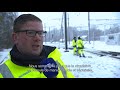 Les équipes Infrabel de déneigement veillent à la bonne circulation des trains
