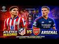 Atlético Madrid vs Arsenal | UEFA Champions League 2025/2026 - Semifinal | Match Simulation