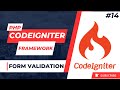 Codeigniter Tutorial in Hindi - 14 | Form validation in codeigniter - 3 #codeigniter