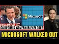 California Governor EXPLODES After Microsoft Announces Data Center Shutdown | Sophia Miller