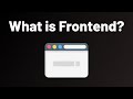 Frontend web development - a complete overview