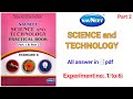 🧪 10th Science and Technology Practical Book Neveet | 🔵 Experiments 1 to 6 | Part 2 | 📘 Answers  |