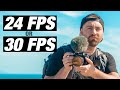 Should You Shoot At 24FPS or 30FPS?