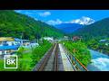 Green Summer Ride in Nagano / 8K 60fps HDR / Natural Ambience Only