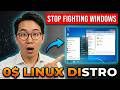 Stop Fighting Windows 11 — This 0$ Linux Distro Feels Like Windows 7