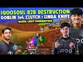 iQOOSouL Back2Back Destruction✅ SOUL Goblin 1v4🔥 Zinda Knife🔪 Nakul Legit Domination🥶 Team SouL 🚀