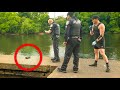 Found 11 Bombs Underwater: Called Police, Then The Military Arrives!