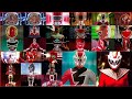 All Red Ranger's MORPH #powerrangers #redranger #mmpr #powerrangerscosmicfury #gogopowerrangers