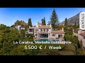 Exquisite villa for short term rent with mountain and sea views in La Carolina, Golden Mile