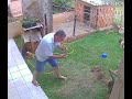 Man blows up his entire garden