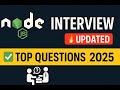 🔥 Node.js Mock Interview | Real Questions \u0026 Answers for Beginners \u0026 Experienced #nodejs #mern