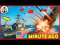 China Rams US Destroyer at Dawn — Hours Later, Their Naval Base Is Erased | US Navy
