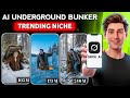 AI Underground Bunker Videos Using Grok Ai | Ai se video kaise banaye | Haw to make AI video short 