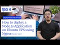 How to Deploy NodeJs app on Ubuntu in Production
