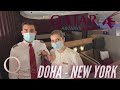 Trip Report | 14 hours in Qsuite! | Doha - New York | Qatar Airways Business Class | B777-300ER