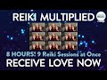 8-Hours and 9 Reiki Sessions at Once! 💕 Receive Love Now - Perfect for Sleeping or Working
