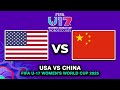 🔴 UNITED STATES VS CHINA FIFA U-17 WOMEN'S WORLD CUP 2025 PREVIEW, PREDICTIONS \u0026 HEAD TO HEAD