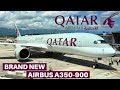 QATAR AIRWAYS AIRBUS A350-900 (Economy) | Geneva - Doha | Flight Review