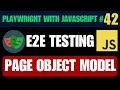Playwright with Javascript #42 | Implement Page Object Model