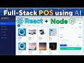 Full Stack POS System with OpenCode AI | React + Node + MongoDB