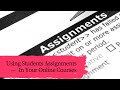 Using Student Assignments in your Online Course [Thinkific tutorial]