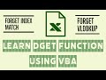 dget formula | dget function| dget function Excel | dget formula excel | Excel dget function |