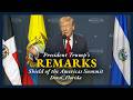 President Trump’s remarks at the Shield of the Americas Summit in Doral, Florida