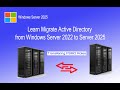 How Migrating Active Directory From Windows 2022 to Windows Server 2025 #ActiveDirectory2025